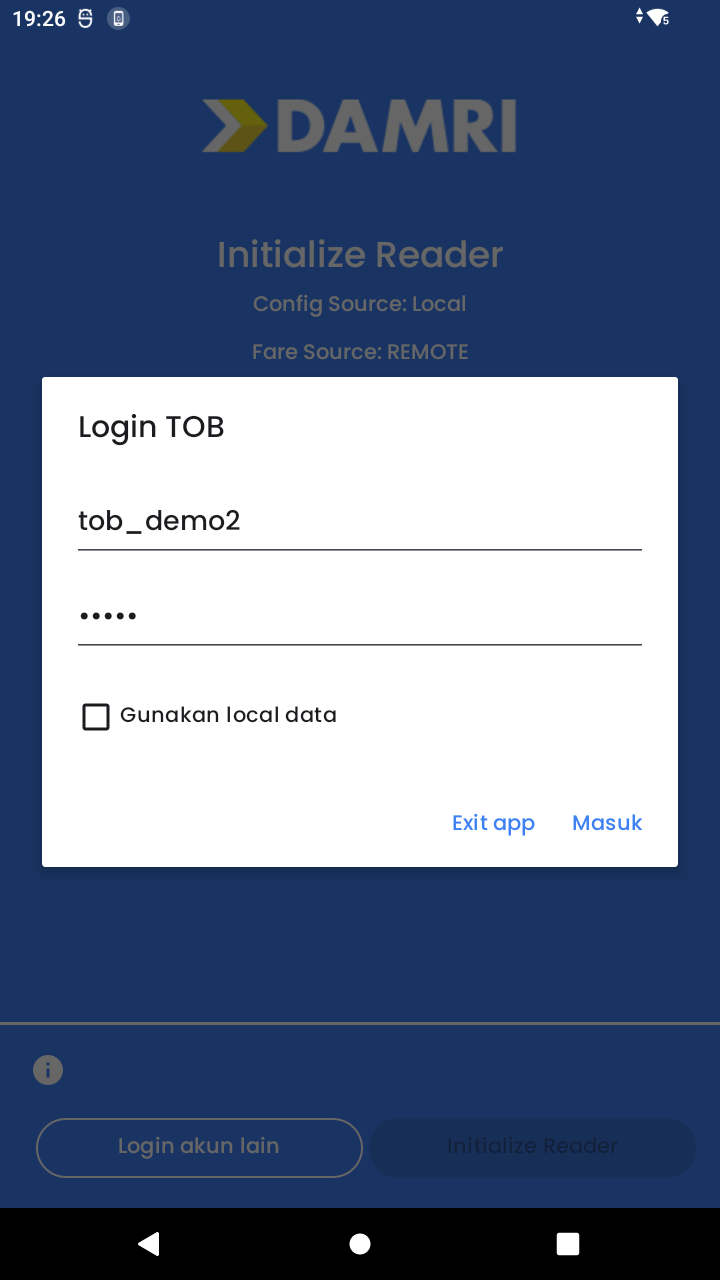 AFC TOB Android Operational screen 01