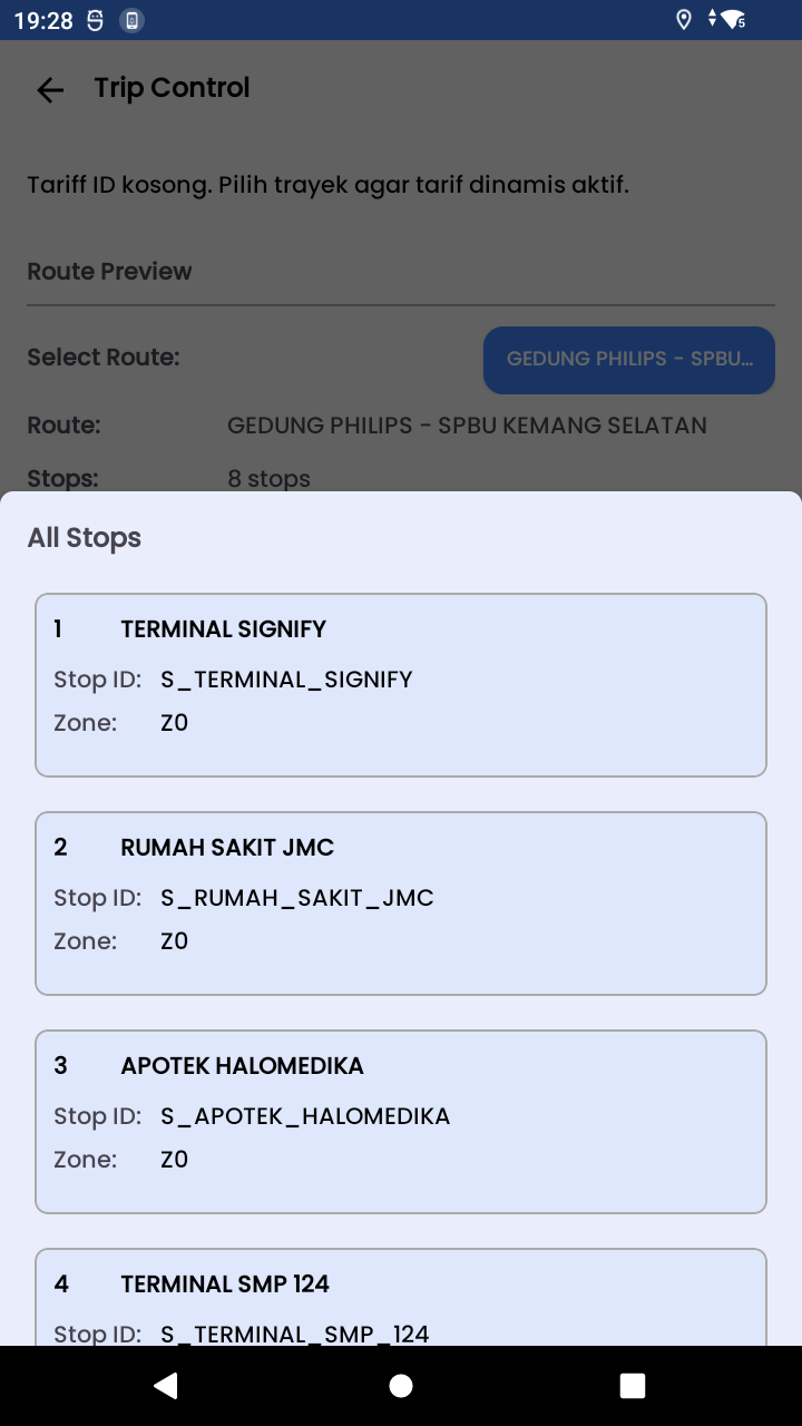 AFC TOB Android Operational screen 05